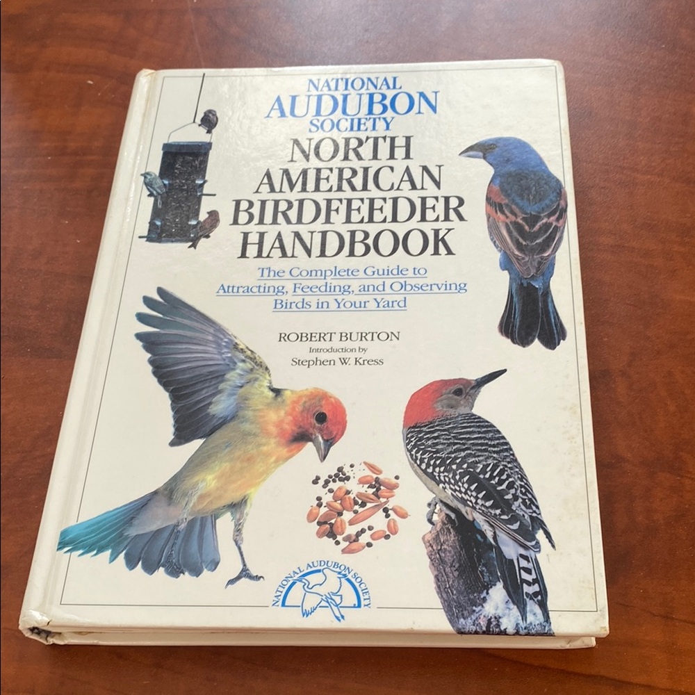 North American Birdfeeder Handbook by Robert Burton Hardcover